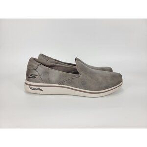 Skechers On The Go Athletic Slip On Shoes Sneakers Womens Size 9 Gray 136575